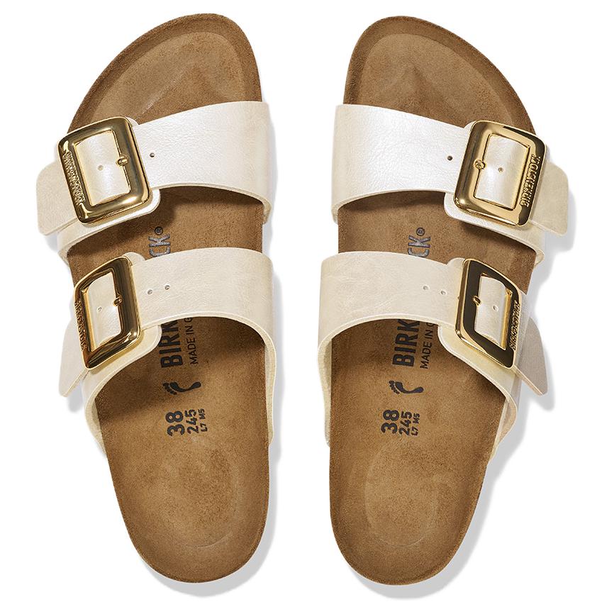 Birkenstock Сиднейские слайдеры женские белые, цвет White — фото 3