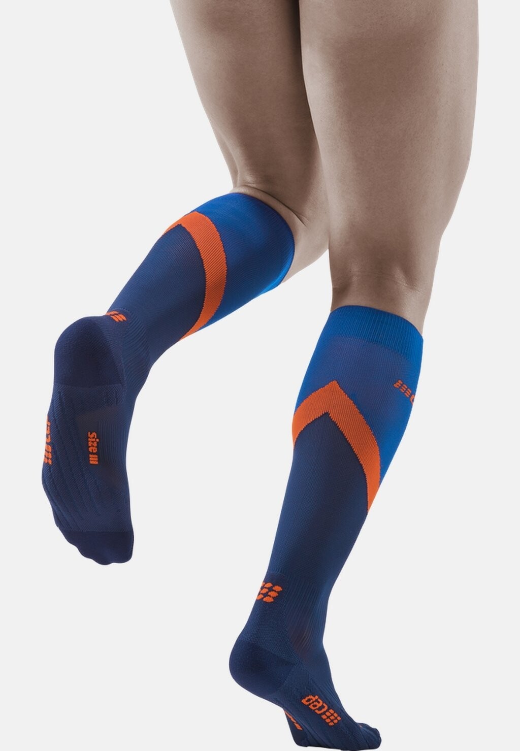 

Носки выше колена COMPRESSION CHEVRON MADE IN GERMANY CEP, светло-коричневый