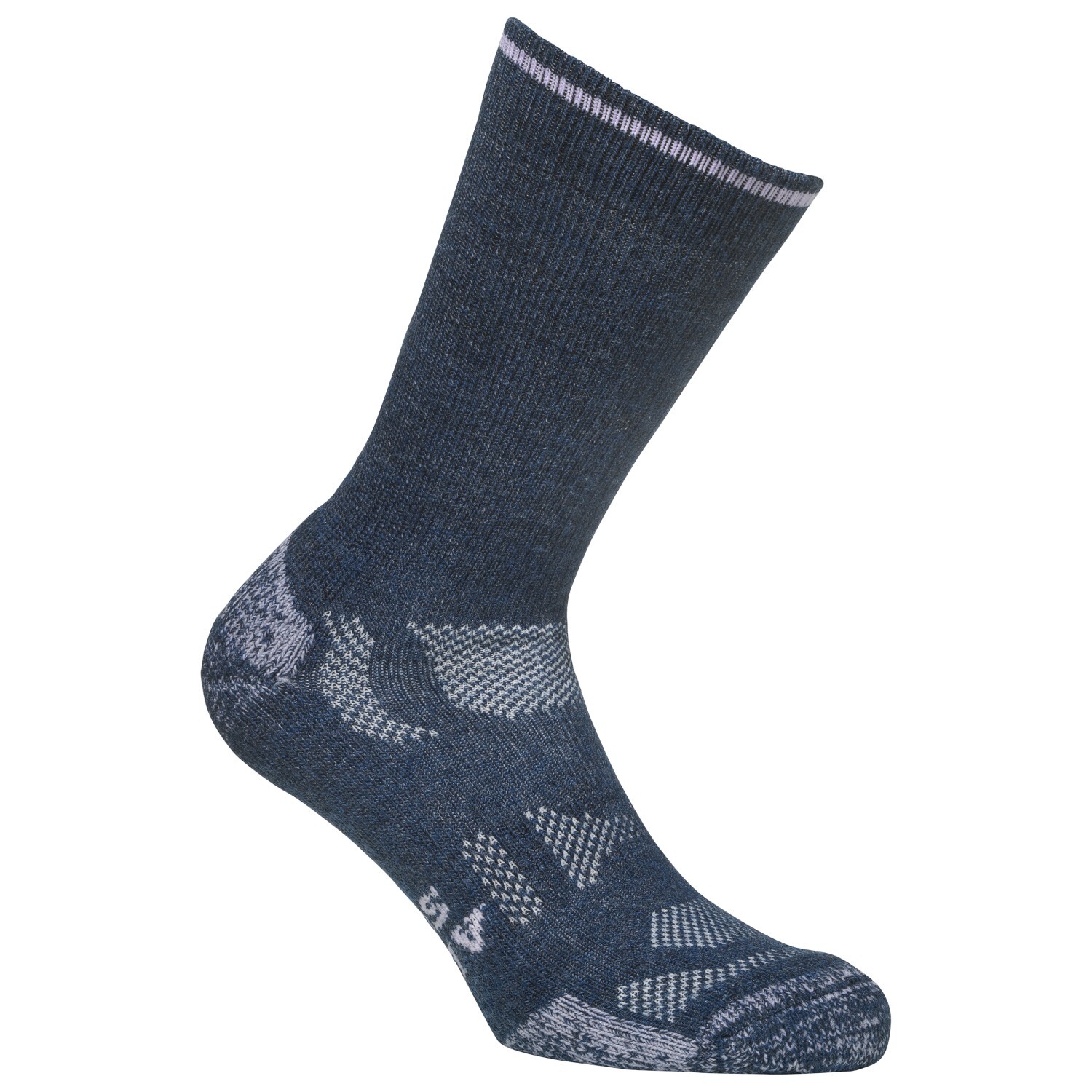 

Носки из мериноса Alpacasocks&Co Outdoor Merino Crew, цвет Fiordo/Celeste