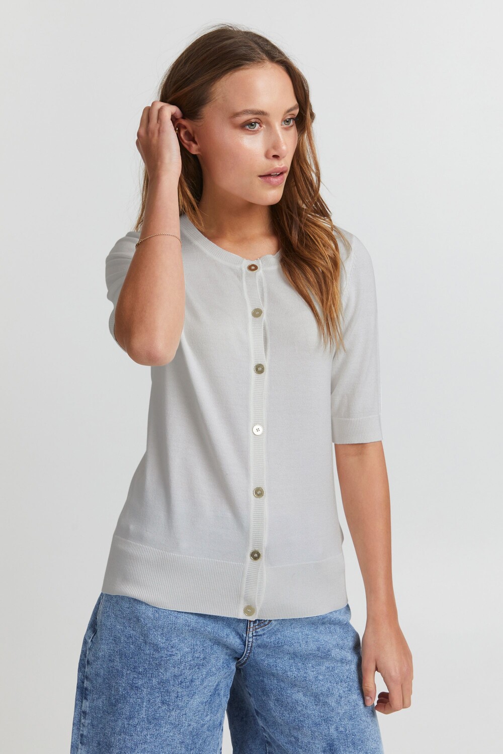 

Кардиган PULZ Jeans, белый