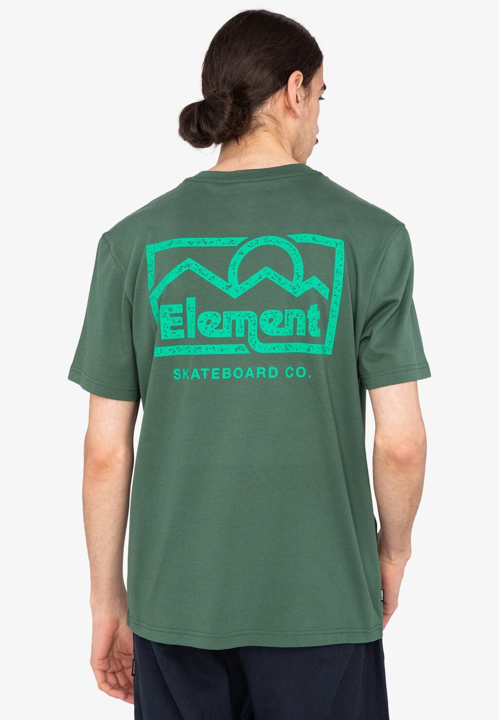 

Футболка с принтом Element, цвет dark green