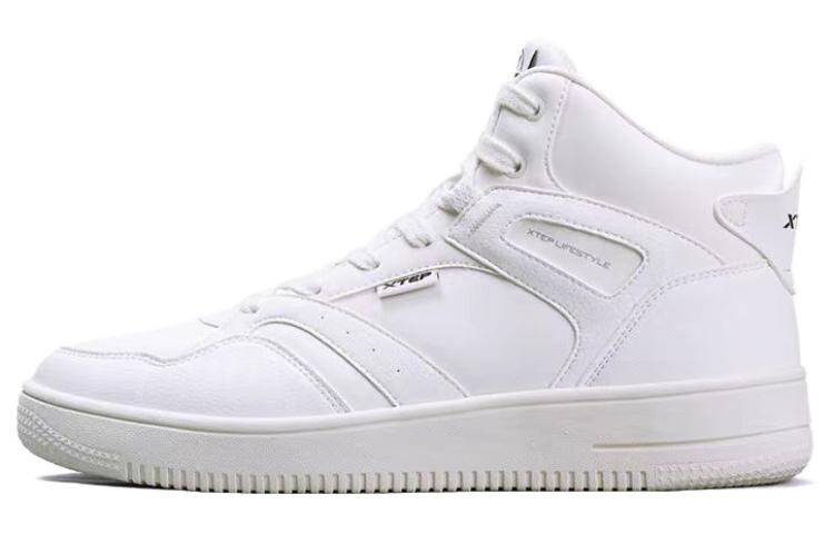 

Кроссовки XTEP Skateboarding Shoes Men High-top White, белый