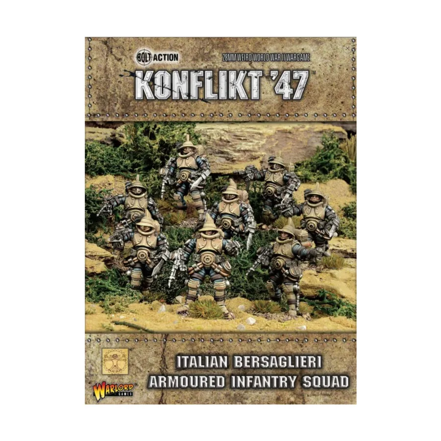 

Итальянский бронетанковый пехотный отряд Берсальери, Bolt Action - Italian - Italian Bersaglieri (28mm)