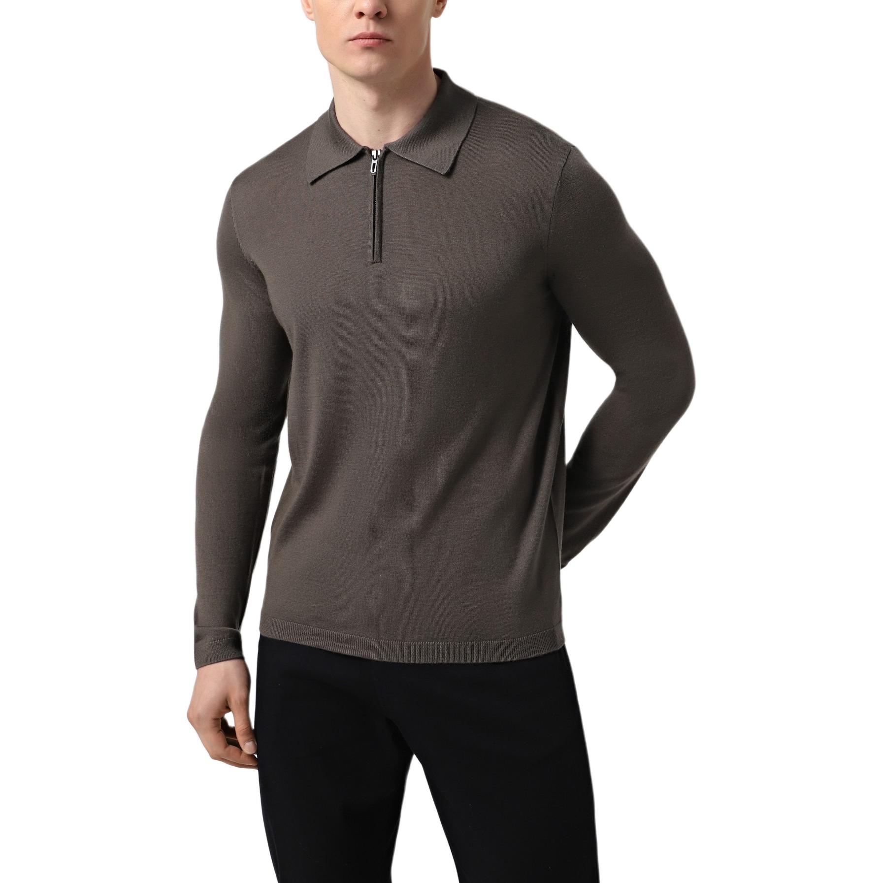 

Свитер SS25 мужской EMPORIO ARMANI, коричневый