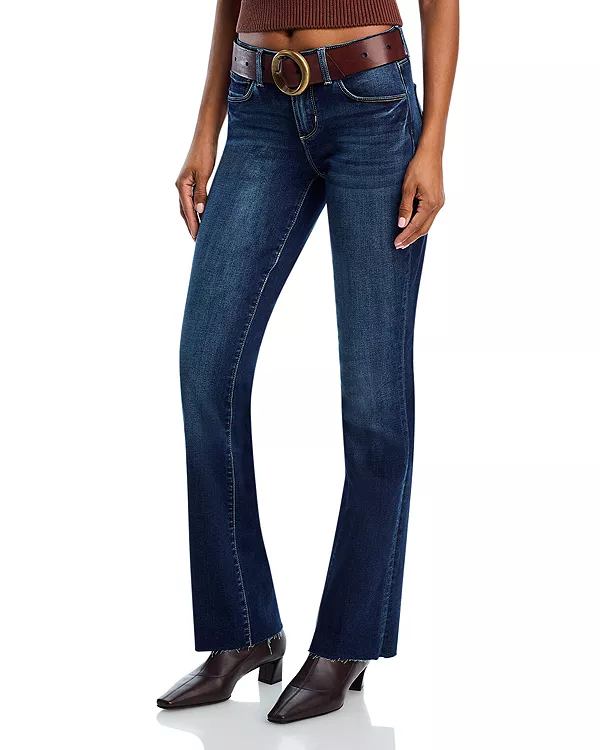 

Джинсы прямого кроя Sneeki с низкой посадкой в Колумбии L'Agence, синий