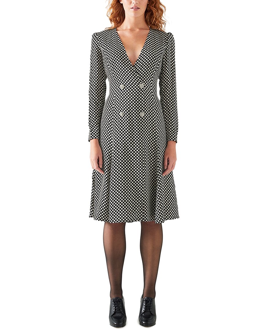 

LK Bennett платье миди Edel, черный