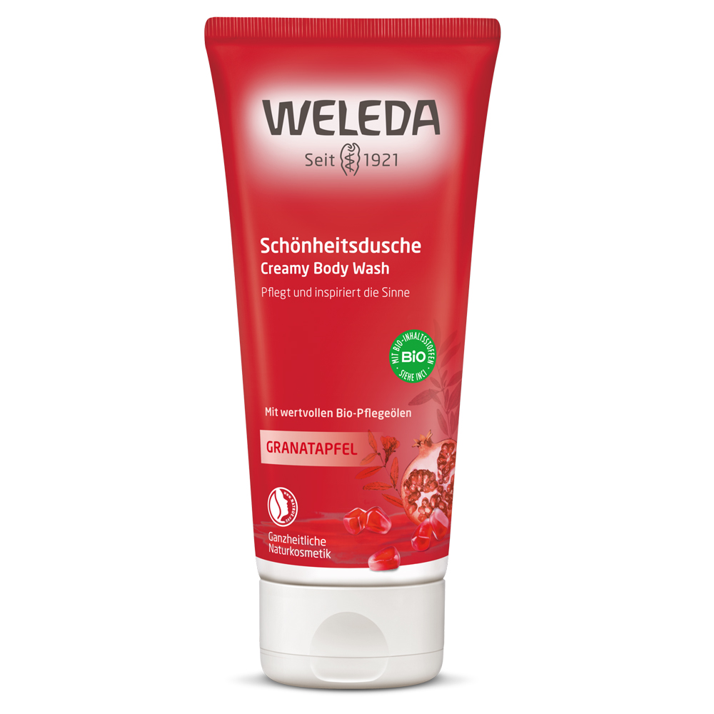 

Крем-Гель для душа с гранатом pomegranate creamy body wash Weleda, 200 мл