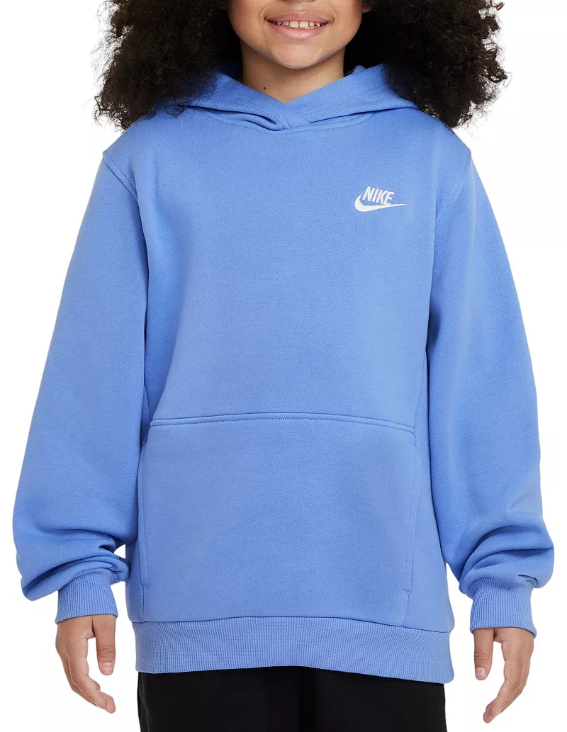 

Флисовая худи Nike All Kids Fit Sportswear Club, цвет Royal Pulse