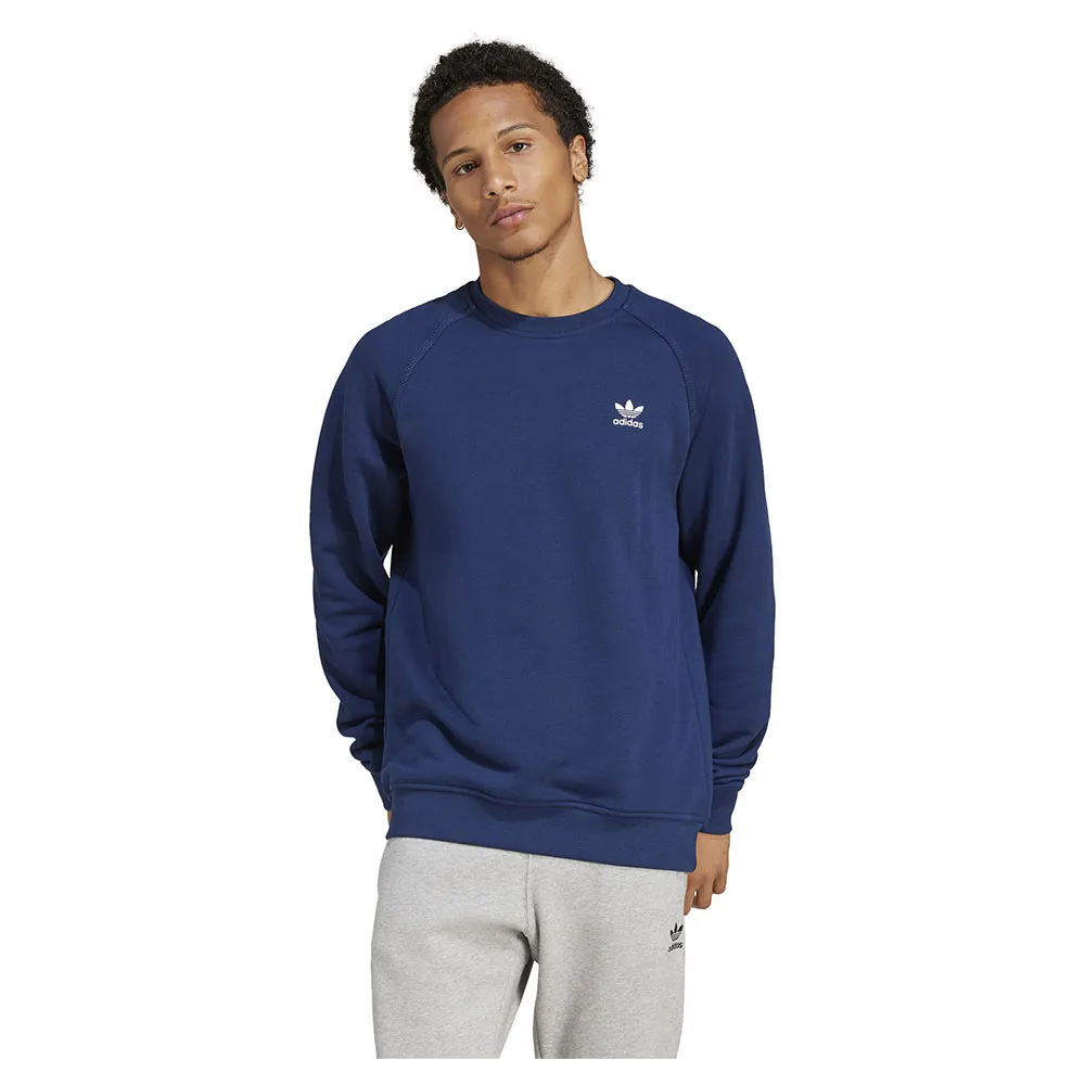 

Толстовка adidas Originals Trefoil Essentials из французской махровой ткани, синий