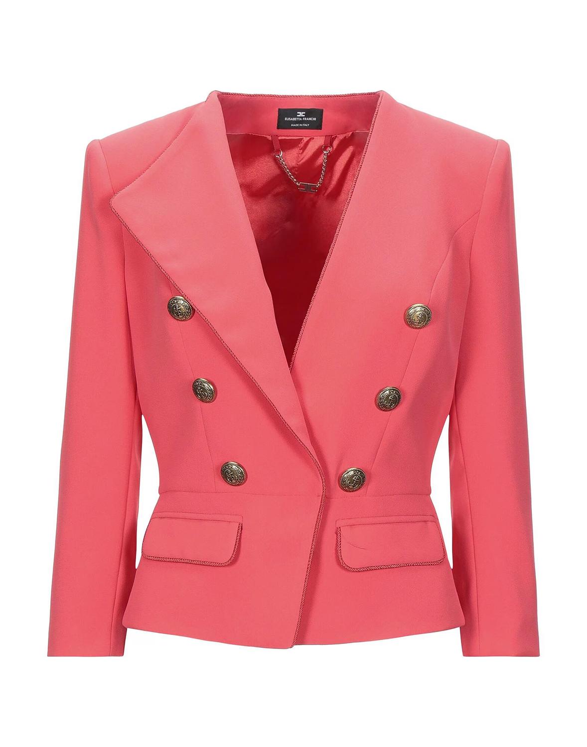 

Блейзер Elisabetta Franchi, коралловый