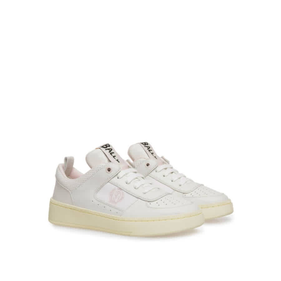 Bally Riweira Кроссовки из кожи на низком ходу, белый — фото 2