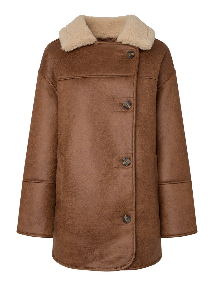 

Кожаная куртка Pepe Jeans Winter Jacket CARLA, коричневый