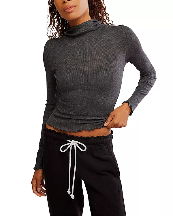 

Свободные люди могут дышать легко, толстовка с капюшоном Free People, черный