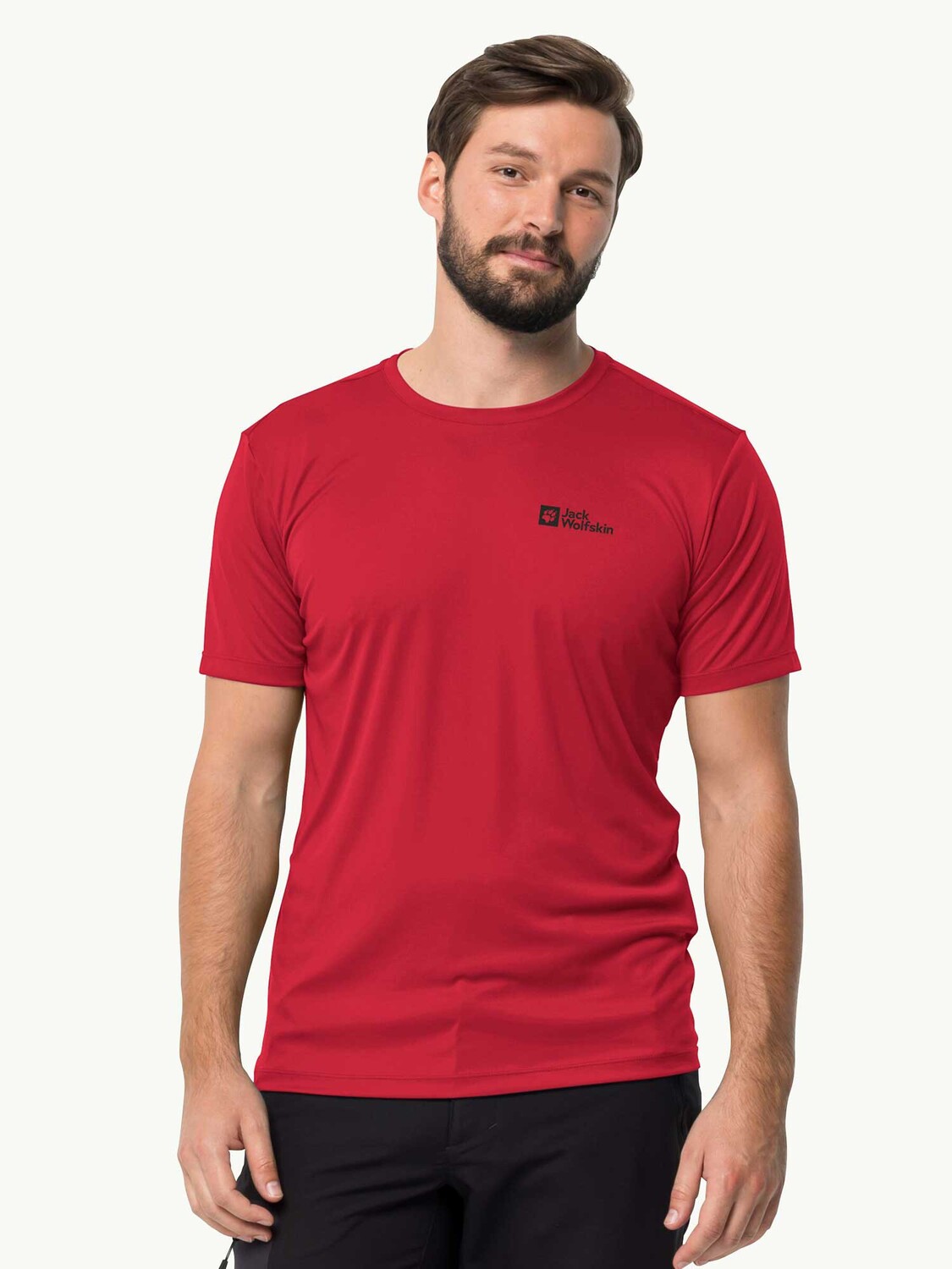

Футболка Jack Wolfskin TECH T M, красный