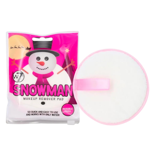 

Многоразовая салфетка для снятия макияжа, 1 шт. W7 Snowman
