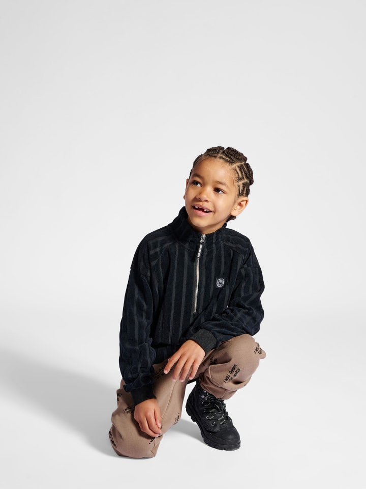 

Толстовка Sometime Soon Halbreißverschluss Jacket Stscarson Kinder, черный