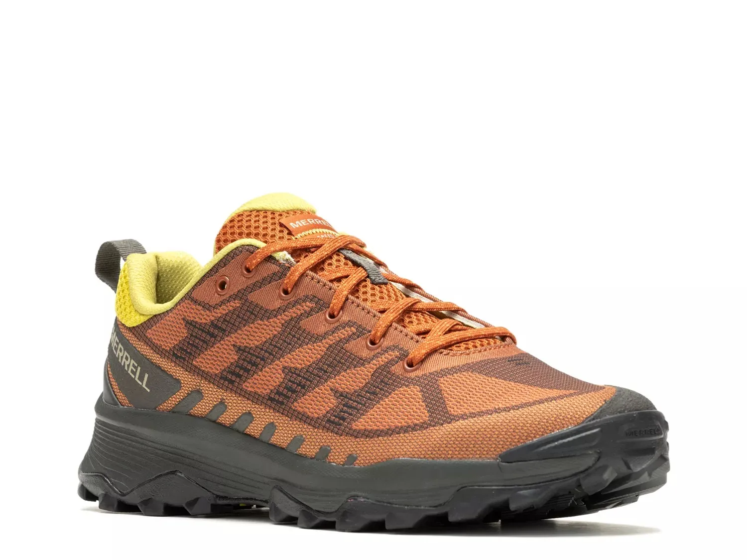 

Кроссовки Merrell Speed Eco Hiking Shoe — мужские, коричневые/оранжевые/желтые
