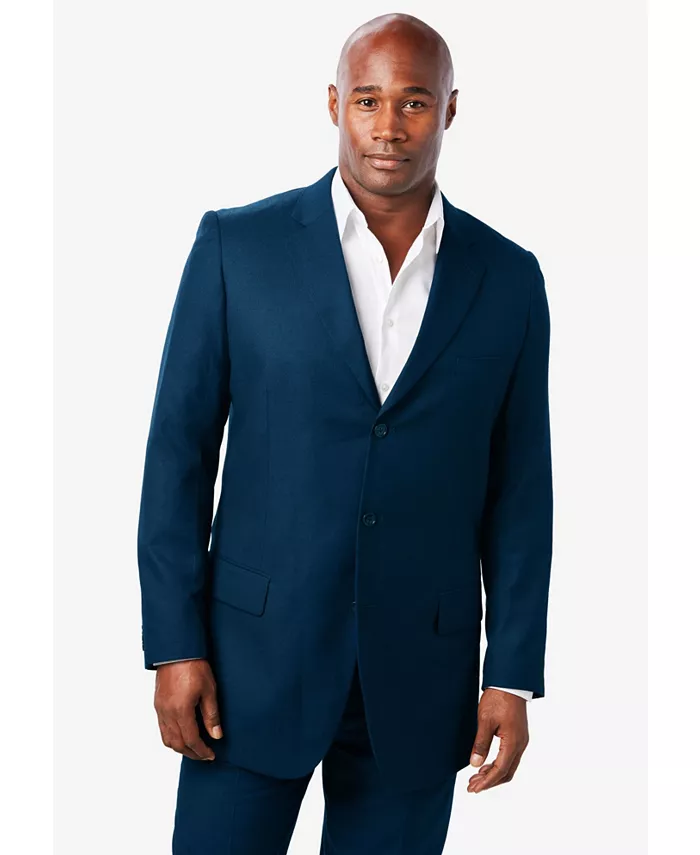 

Пиджак с тремя пуговицами для легкого движения Kingsize, синий