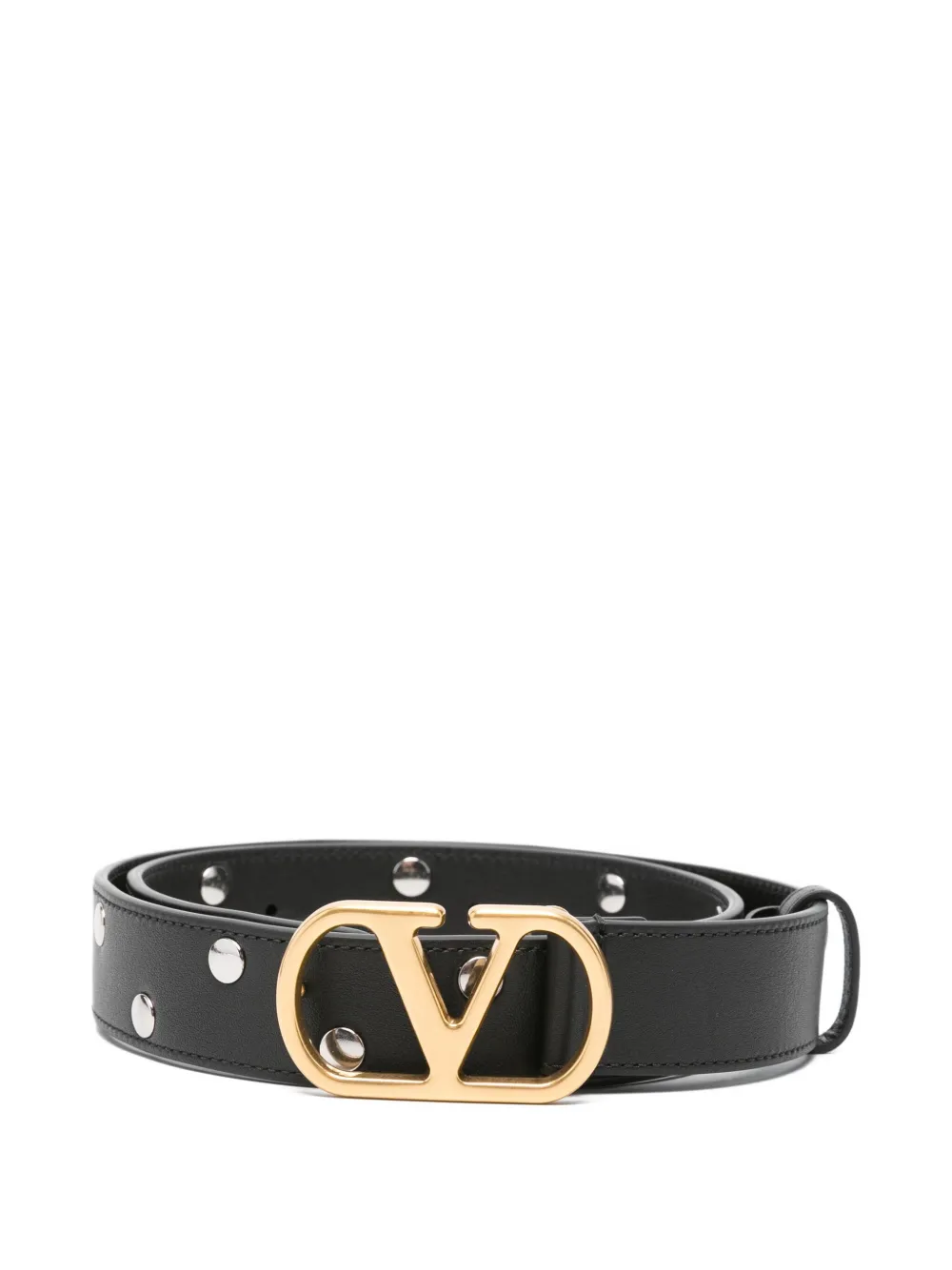 

Ремень с пряжкой VLogo Signature VALENTINO GARAVANI, черный