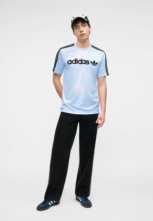 Футболка унисекс с принтом Adidas Originals, White — фото 4