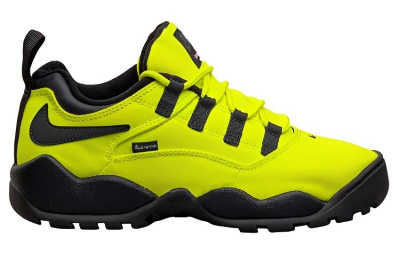 Мужская обувь для жизни совместного бренда Nike Supreme, Fluo Green — фото 2