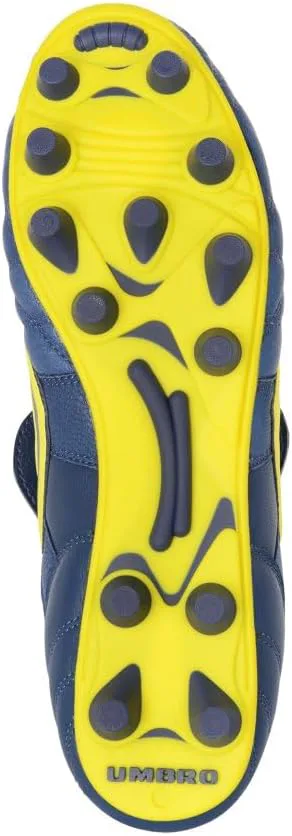 Мужские бутсы Umbro Speciali Pro 24 Gl Fg, темно-синий/желтый — фото 4