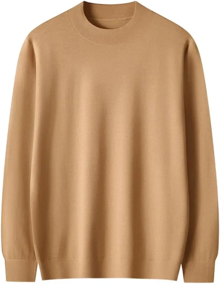 

Мужской пуловер из кашемира с круглым вырезом