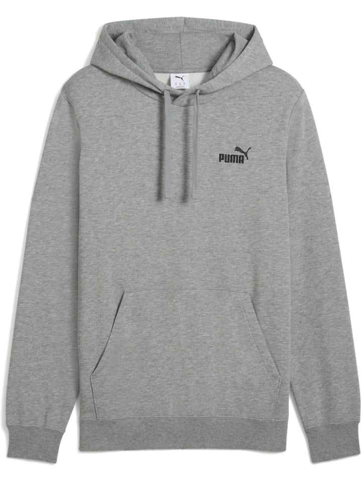 

Puma Худи "ESS Small No.1 Logo Hoodie FL" серого цвета
