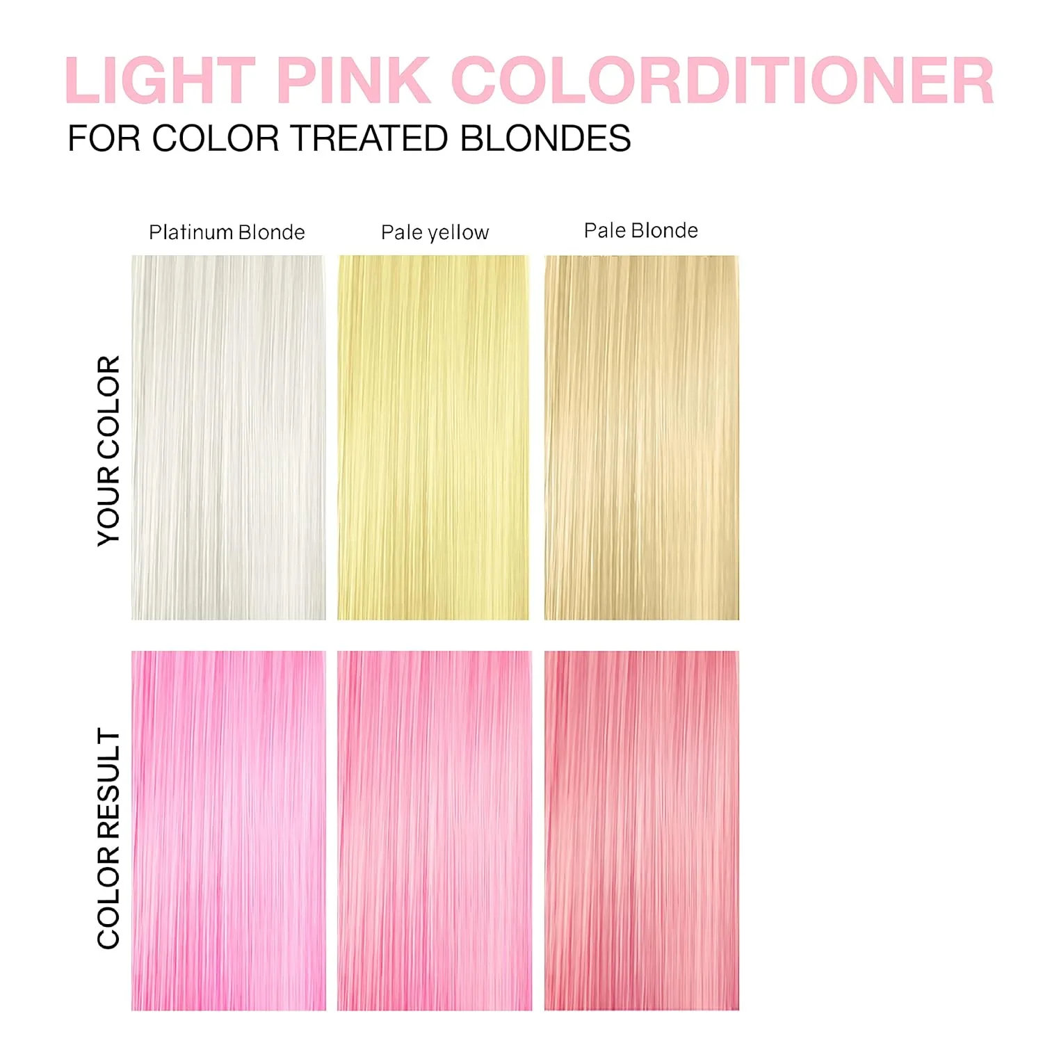 Кондиционер для волос Celeb Luxury Color Depositing Conditioner - средство для обновления цвета с компонентами Bondfix Bond Rebuilder, Viral и Gem Lites, подходит для использования с Colorwash., Light Pink — фото 4