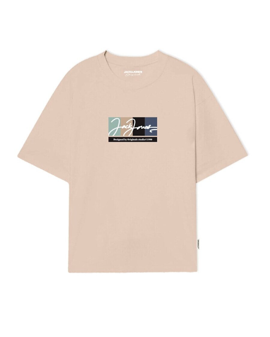 

Футболка JACK & JONES JORPORTLAND, кремовый