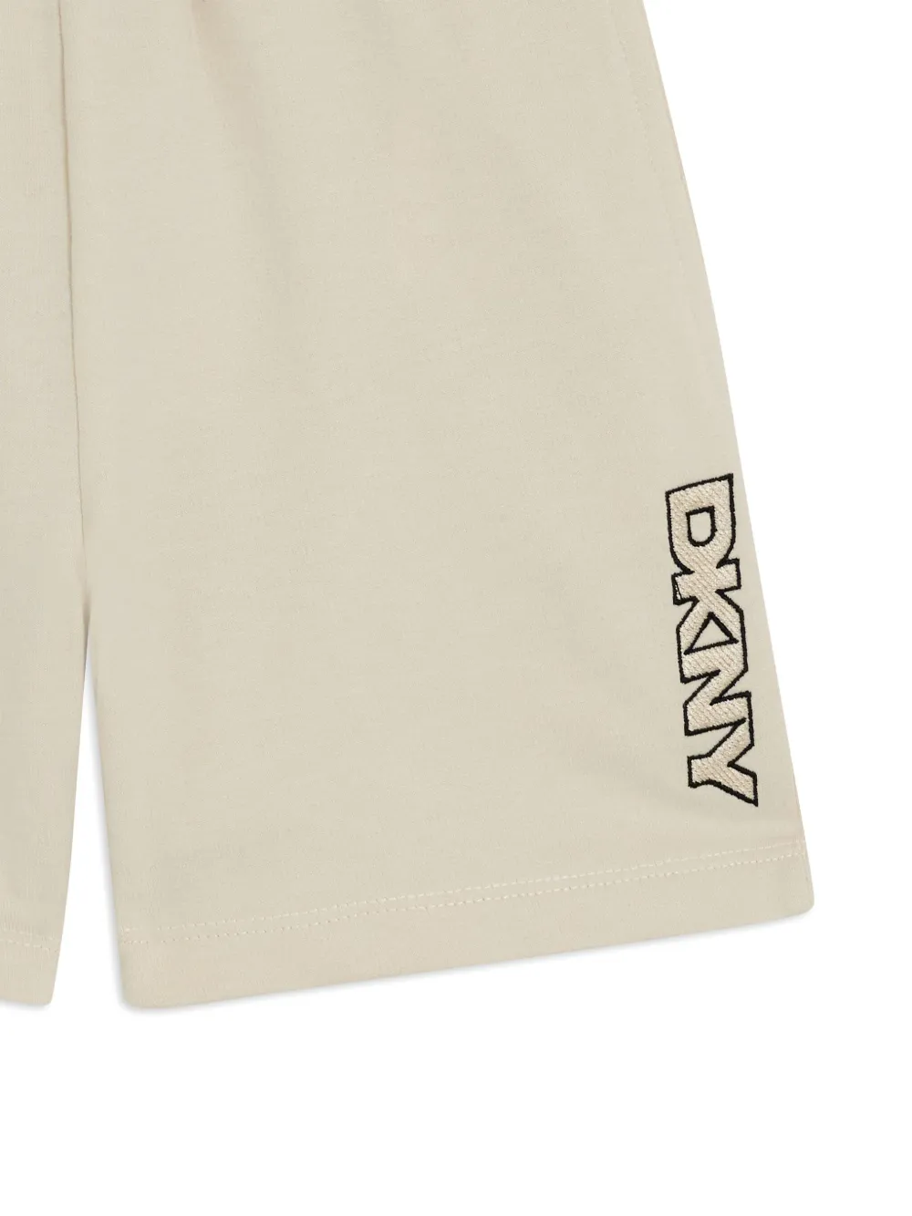 Шорты с логотипом Dkny Kids, серый — фото 3