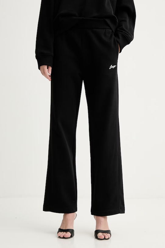 

C бесконечные хлопковые спортивные штаны BOSS Orange, черный