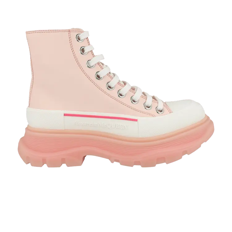 Ботинки Alexander McQueen Wmns Tread Slick Boot 'Pale Peach White', розовый