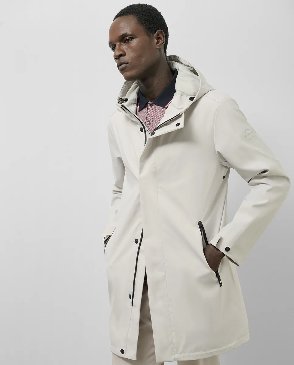 

Минималистичный мужской тренчкот Roberto Verino, серебряный, Серебристый, Минималистичный мужской тренчкот Roberto Verino, серебряный