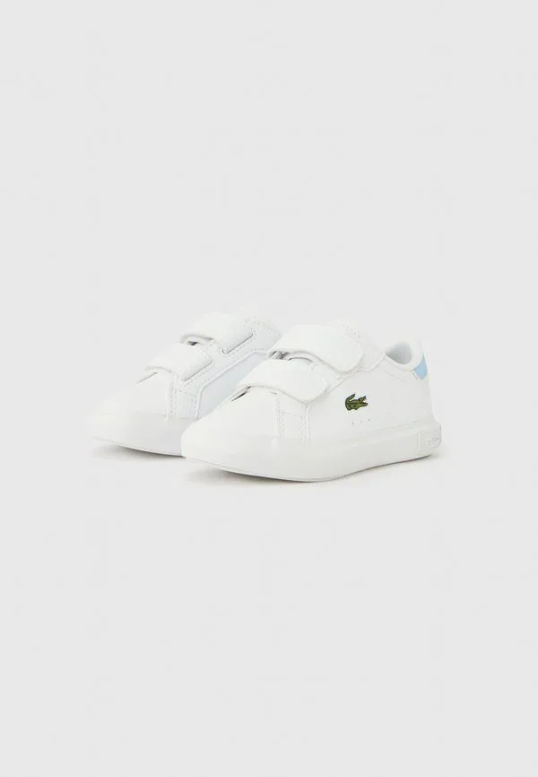 Кроссовки powercourt унисекс Lacoste, White/Light Green — фото 2