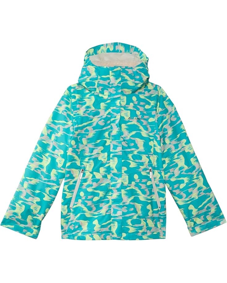 

Флис Columbia Kids Bugaboo III Printed Fleece Interchange, цвет Geyser Barkblur/Chalk