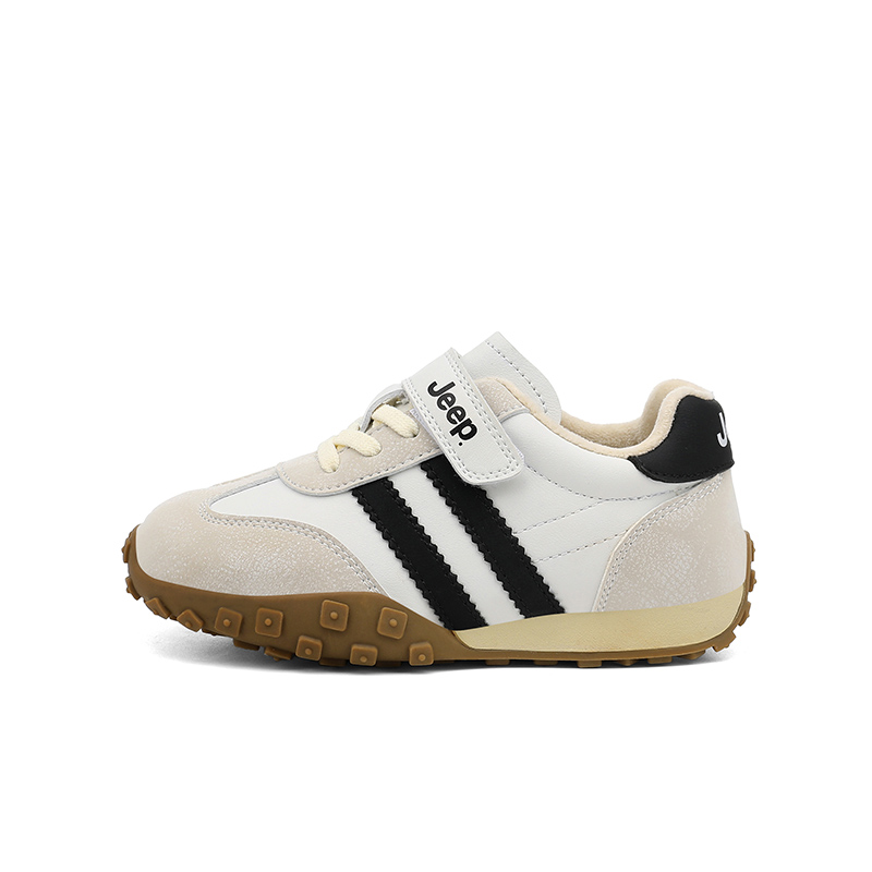 Кроссовки German Army Trainers из искусственной кожи, коллекция Classic Collection, для учеников начальной школы Jeep, angora красный — фото 3