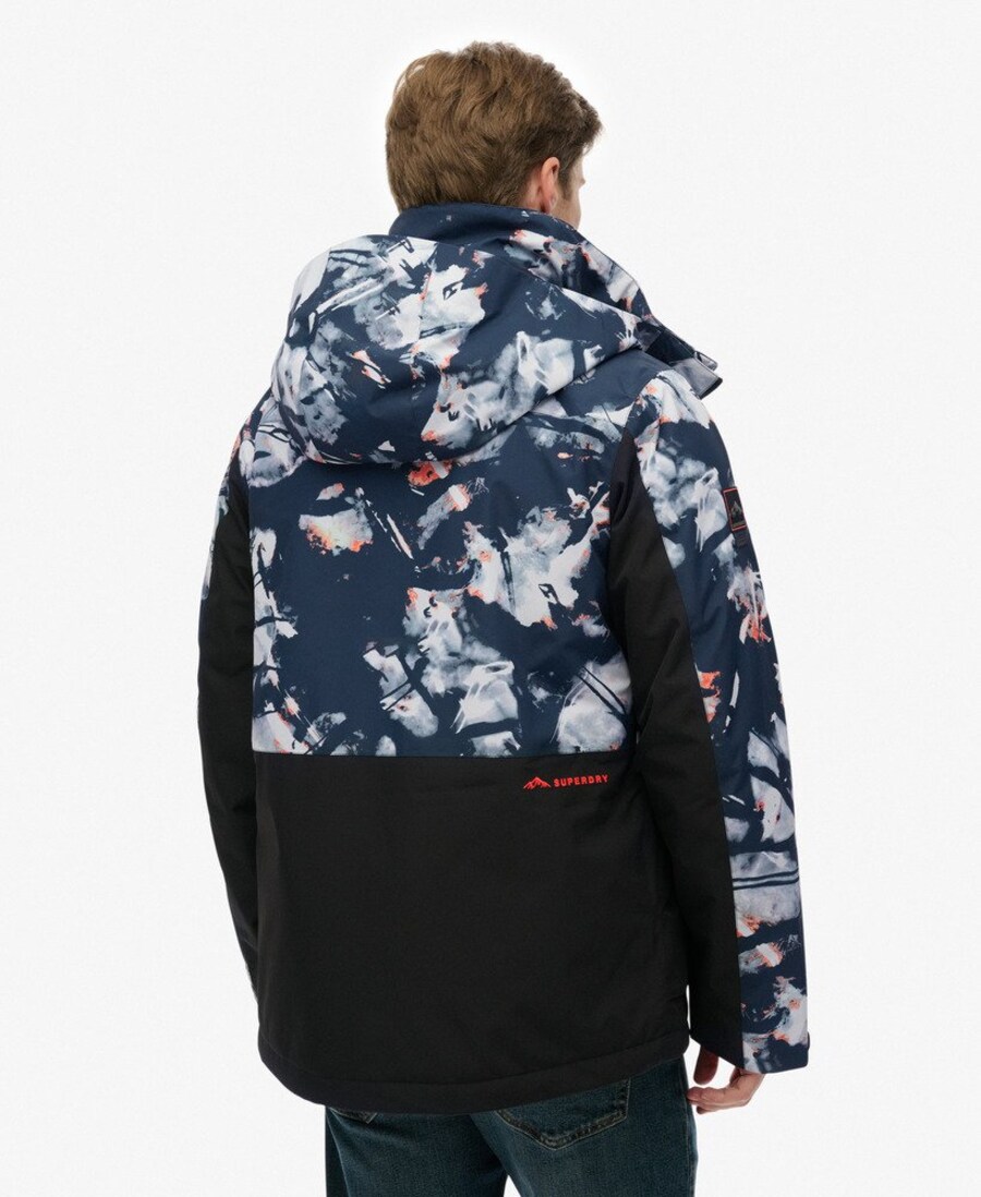 Спортивная куртка Superdry, синий/темно-синий — фото 4