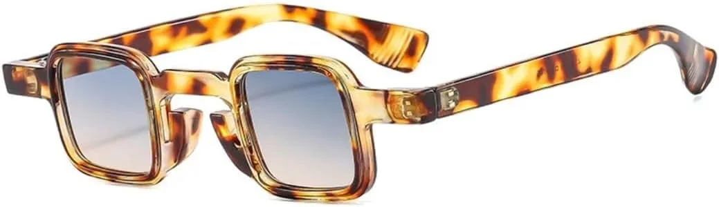 

Солнцезащитные очки с защитой UV400 | Маленький размер, двухцветные | для женщин и мужчин, для занятий спортом на открытом воздухе и вождения LXLHWN, Amber Blue Tea