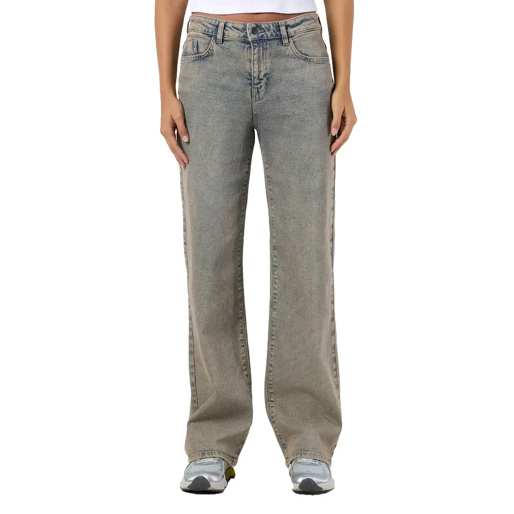 

Шумная Мэй Йоланда Широкие джинсы Noisy may, синий