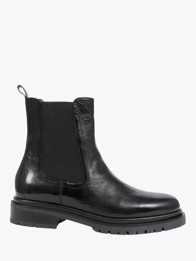 Лакированные ботинки челси из кефалонии Jones Bootmaker, черный