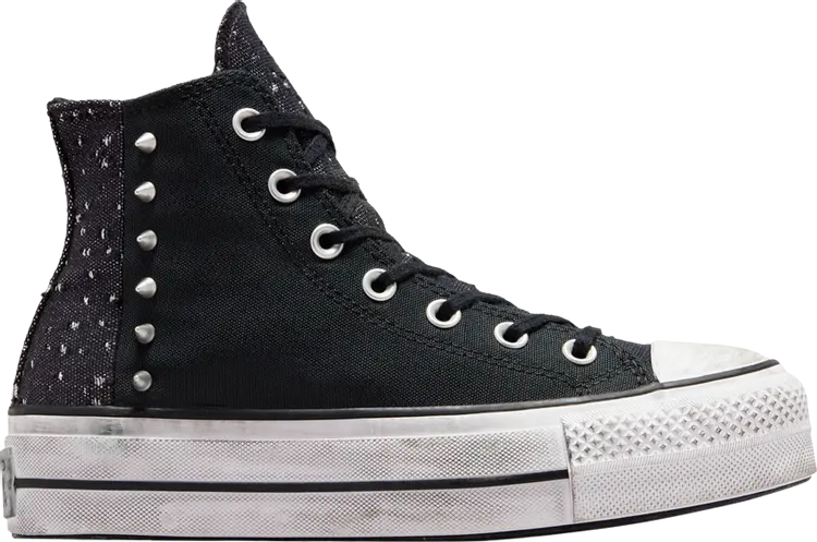 

Кроссовки Wmns Chuck Taylor All Star Lift Platform High 'Studded', черный