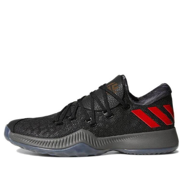Кроссовки harden b красные Adidas, черный