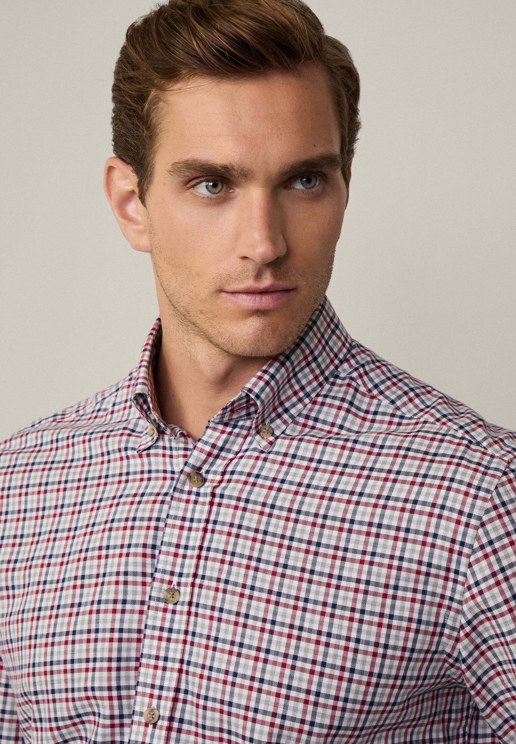 

Рубашка Hackett London, красный