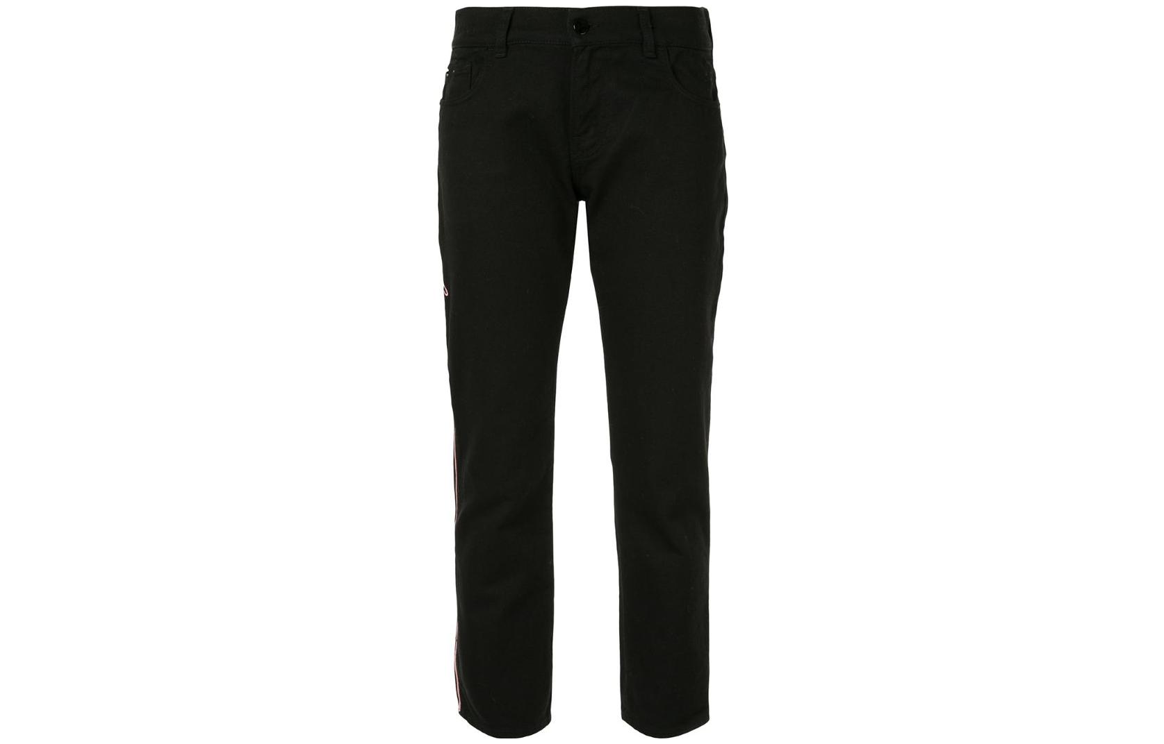 

EMPORIO ARMANI Трикотажные спортивные брюки женские черные