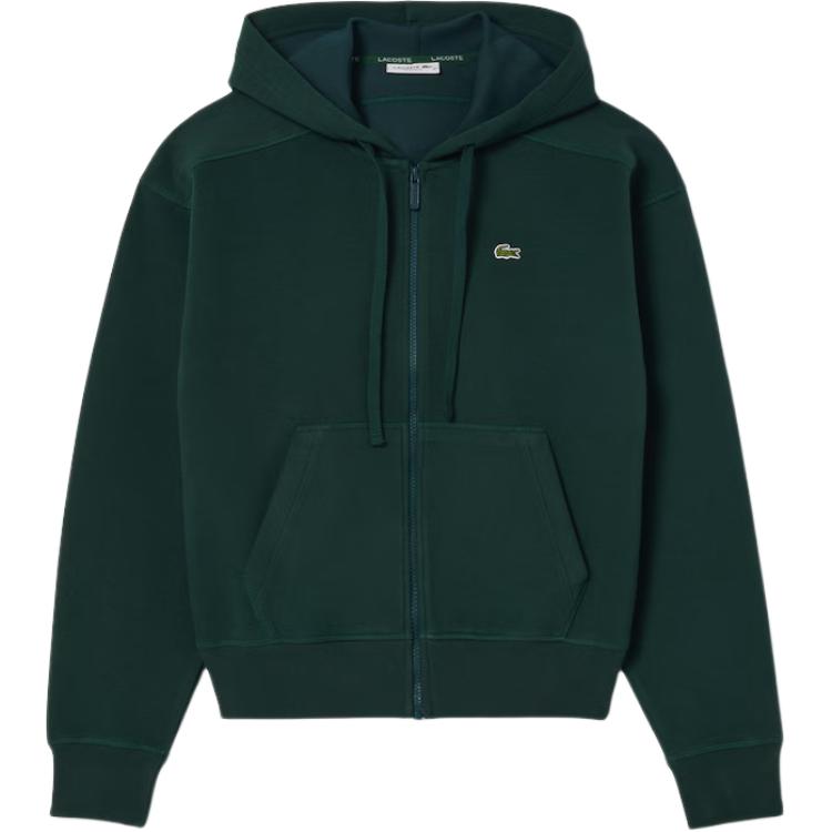 

LACOSTE Застёгивающаяся на молнию пике-толстовка, Green