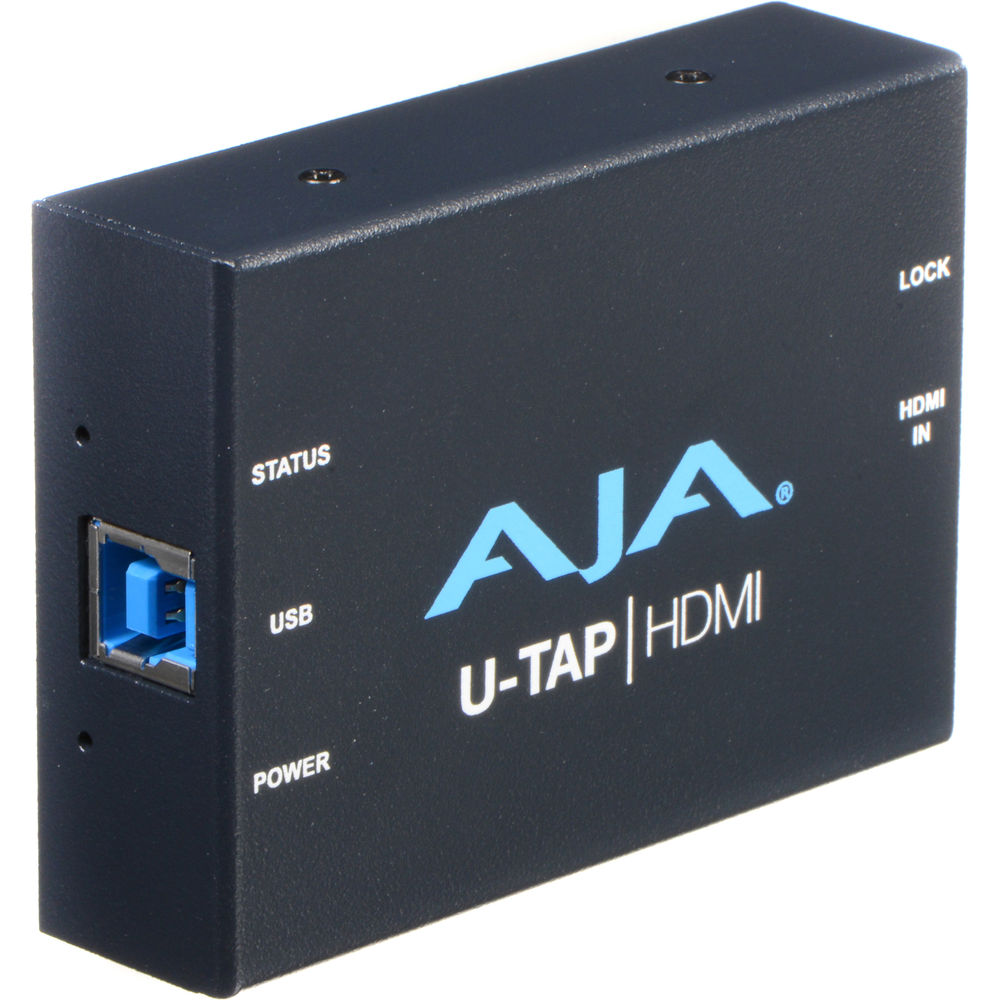 

Устройство захвата HDMI AJA U-TAP USB 3.0 (3.2 Gen 1) с питанием