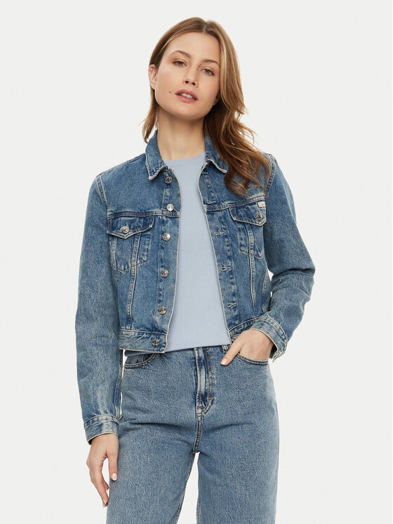 

Джинсовая куртка обычного кроя 90's J20J224542 Calvin Klein Jeans, синий