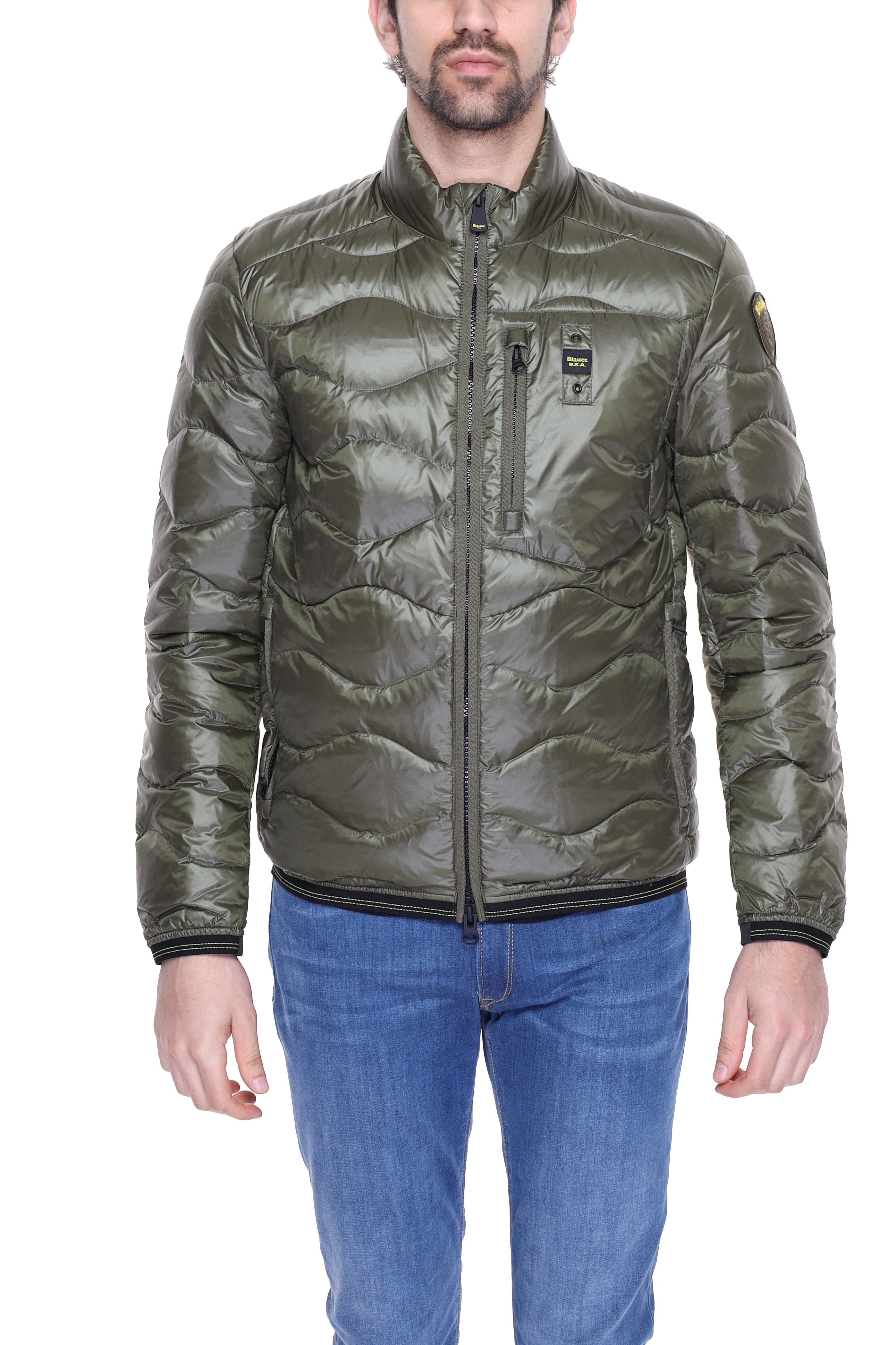 

Куртка Blauer стеганая, зеленый