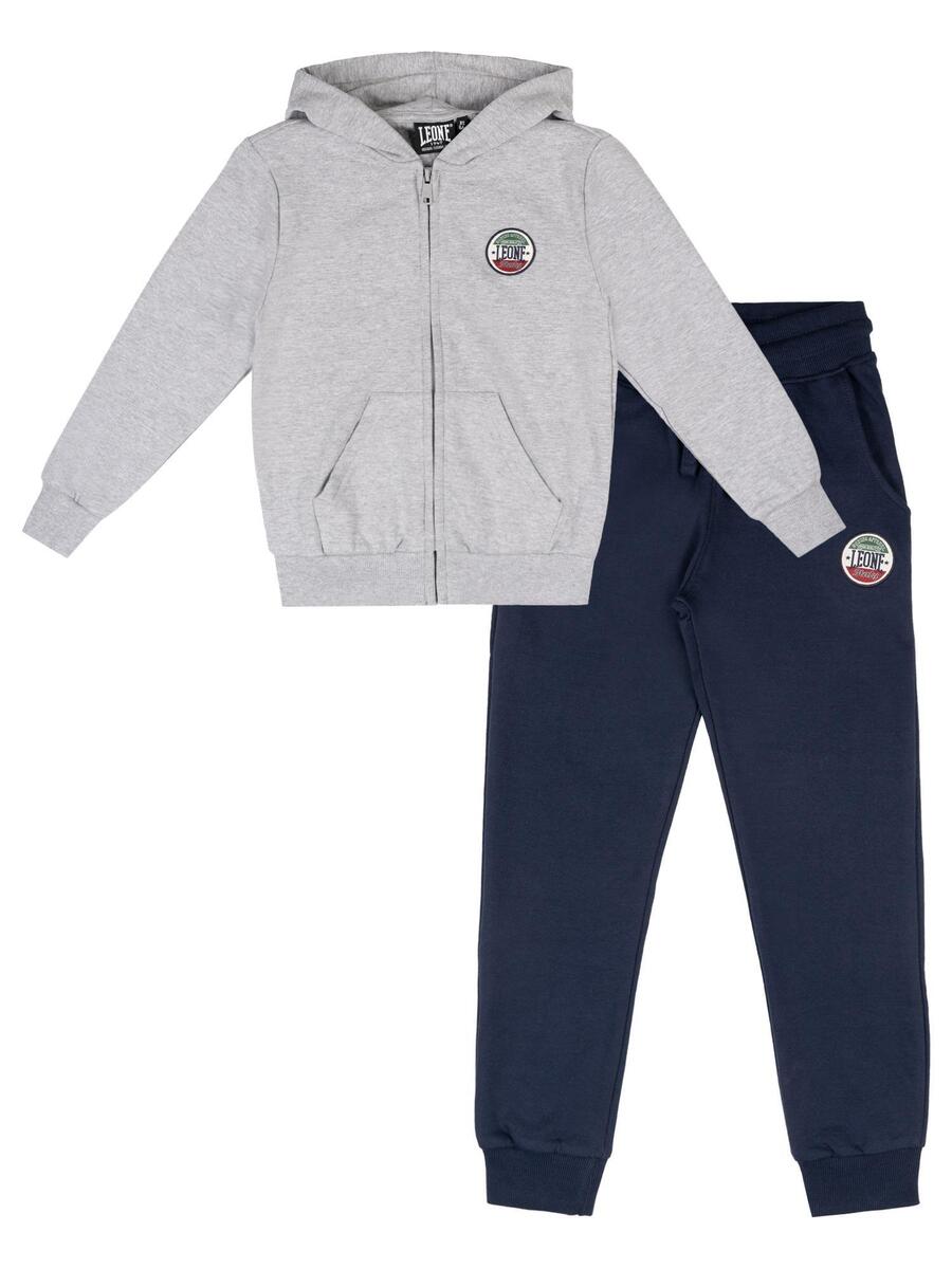 

LEONE 1947 APPAREL Детский зимний спортивный костюм "Италия" с капюшоном и молнией